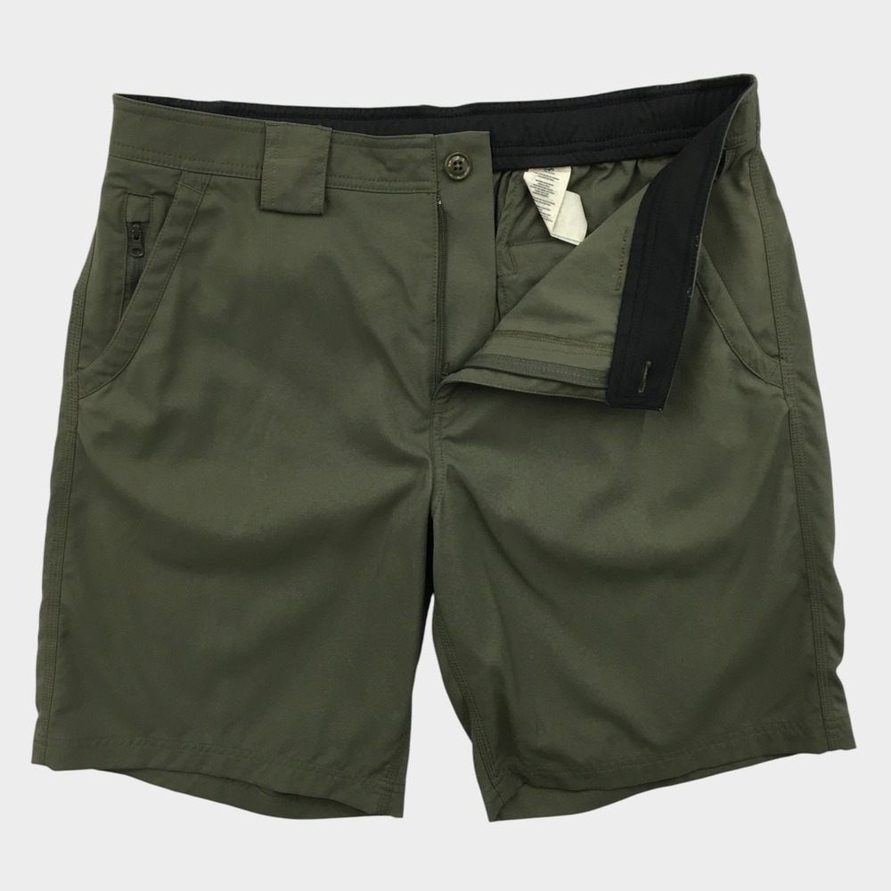 Filson Mens Outdoorsman Shorts Evergreen Green Rugged Outdoor Hiking Size L